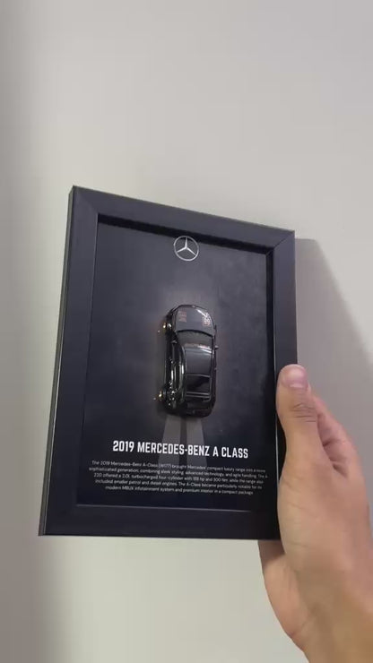 2019 Mercedes-Benz A-Class 3D Detachable Car Frame