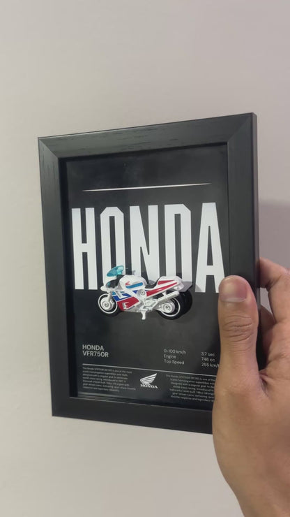 Honda Bike 3d Hotwheels Bike Frame