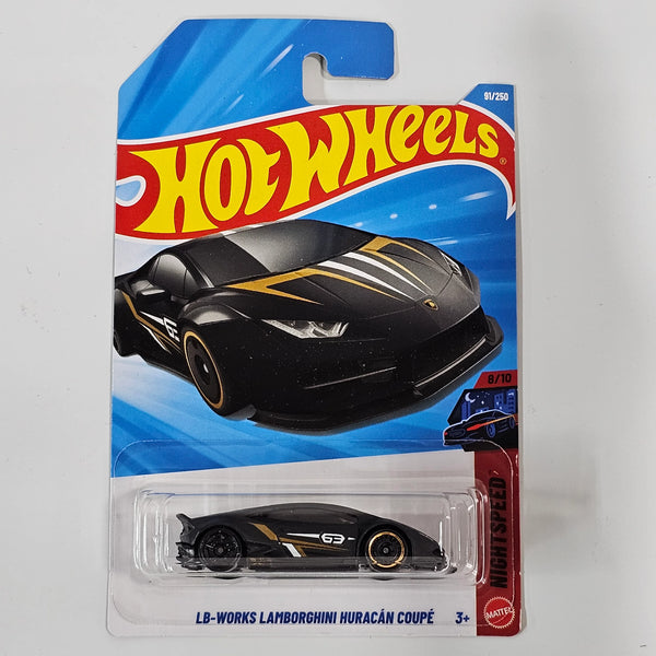 Hot Wheels Mainline D case 2026 lamborghini huracán coupe (black)