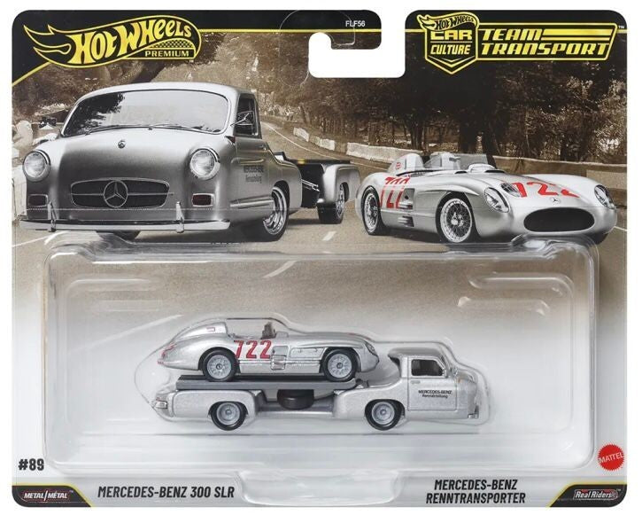Hot Wheels Premium Team Transport Mercedes-Benz 300 SLR