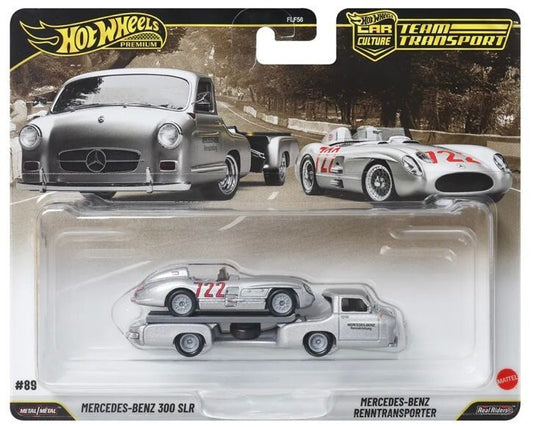 Hot Wheels Premium Team Transport Mercedes-Benz 300 SLR