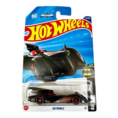 Hot Wheels Batmobile (Red Wheels) — Batman Series