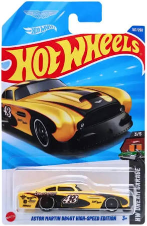Hot Wheels Aston Martin Db4gt High Speed Edition Yellow