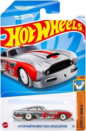 Hot Wheels Aston Martin DB4GT High Speed Edition - Mattel  (grey)