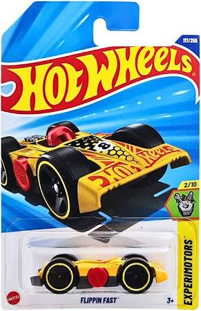 Hot Wheels Mainline - K Case 2025 | L Case 2025 - Flipping Fast - HW Experimotors - Long Card
