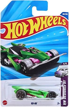 Hot Wheels Mainline - K Case 2025 | L Case 2025 - RD-06 - HW Designed By - Long Card