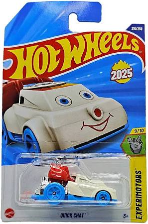 Hot Wheels Mainline - L Case 2025 - Quick Chat - HW Experimotors - Long Card