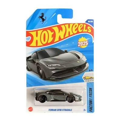 Hot Wheels Q case Farrari Sf90 Stradale Die Cast Toy Car 2025