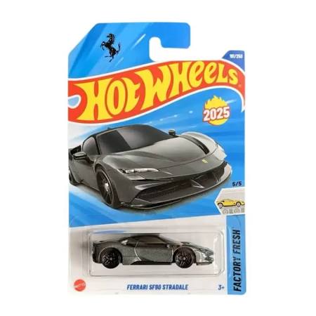 Hot Wheels Q case Farrari Sf90 Stradale Die Cast Toy Car 2025