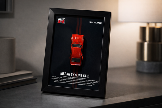 Nissan Skyline GTR Hot Wheels Detachable Car Frame - JDM Diecast Display India - Artistic Affairs