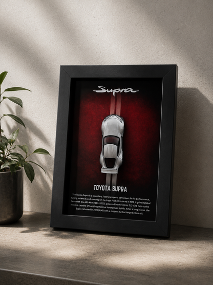 Toyota Supra 3D Car Frame