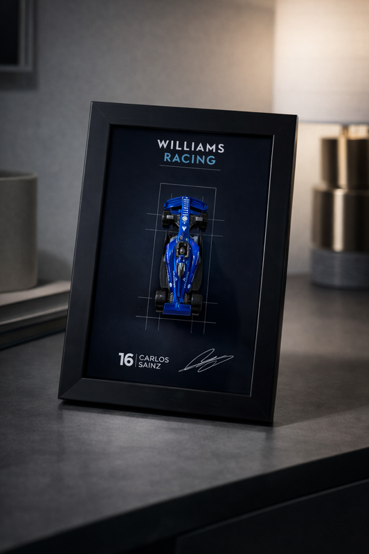 Williams F1 Hot Wheels Car Frame - Formula 1 Diecast Display India - Artistic Affairs